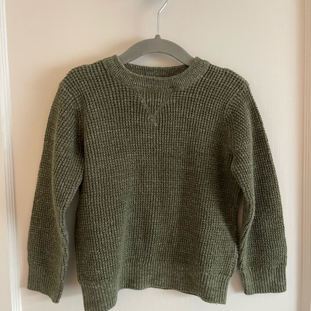 GAP Kids Olive Green Knit Sweater